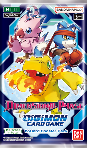 Digimon Card Game Dimensional Phase [BT11] Booster