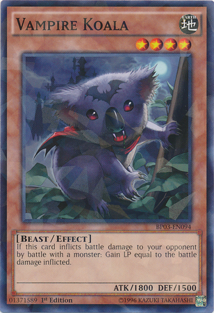 Vampire Koala [BP03-EN094] Shatterfoil Rare