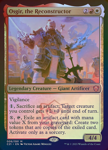 Osgir, the Reconstructor (Display Commander) [Commander 2021]