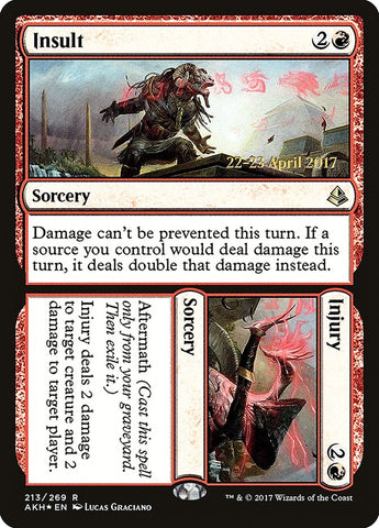 Insult // Injury [Amonkhet Prerelease Promos]