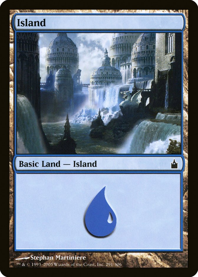 Island (291) [Ravnica: City of Guilds]