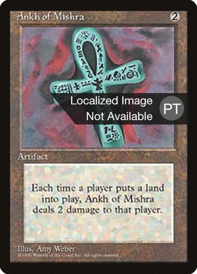 Ankh of Mishra [Fourth Edition (Foreign Black Border)]