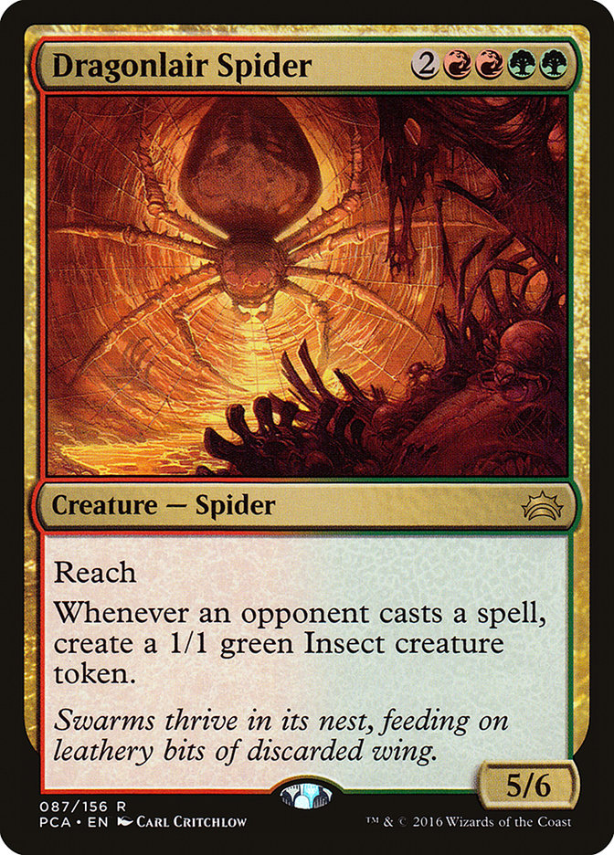 Dragonlair Spider [Planechase Anthology]