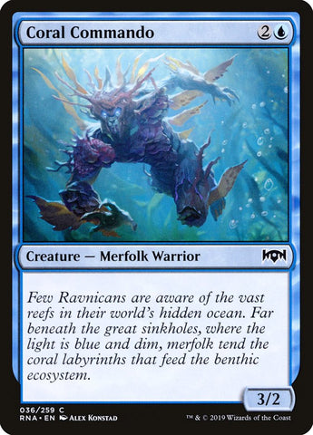 Coral Commando [Ravnica Allegiance]