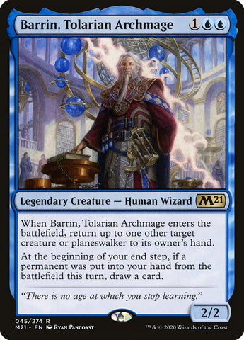 Barrin, Tolarian Archmage [Core Set 2021]