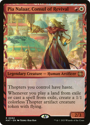 Pia Nalaar, Consul of Revival (Showcase) [March of the Machine: The Aftermath]