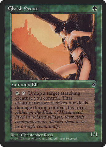 Elvish Scout [Fallen Empires]