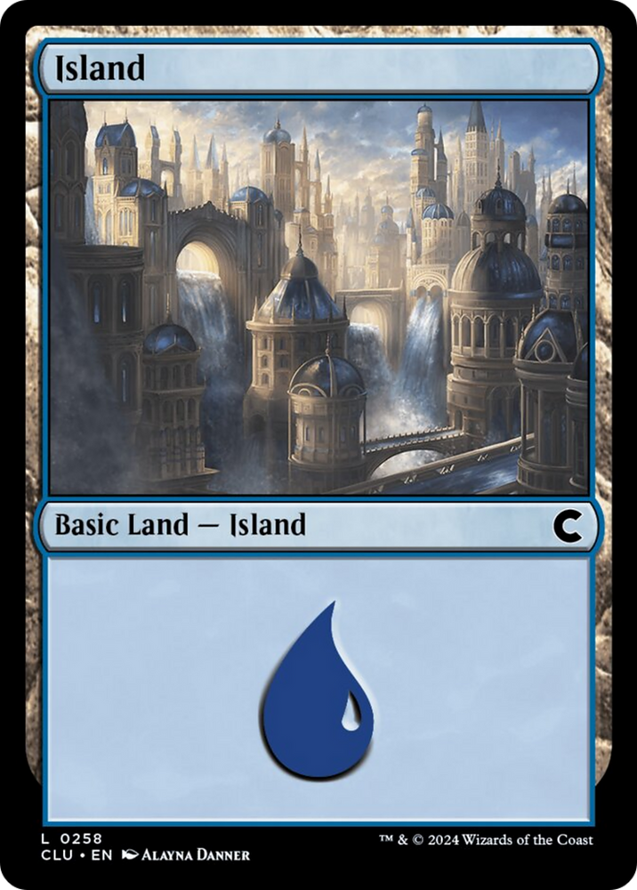 Island (0258) [Ravnica: Clue Edition]