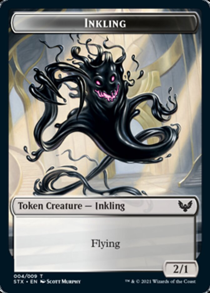 Elemental // Inkling Double-Sided Token [Strixhaven: School of Mages Tokens]