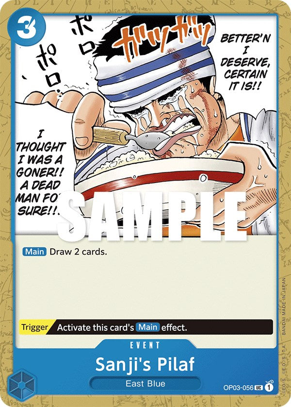 Sanji's Pilaf (OP03-056) - [Pillars of Strength]