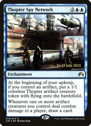 Thopter Spy Network [Magic Origins Prerelease Promos]