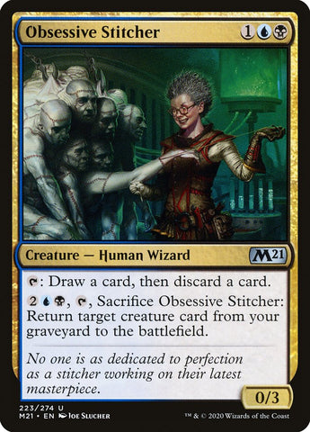 Obsessive Stitcher [Core Set 2021]