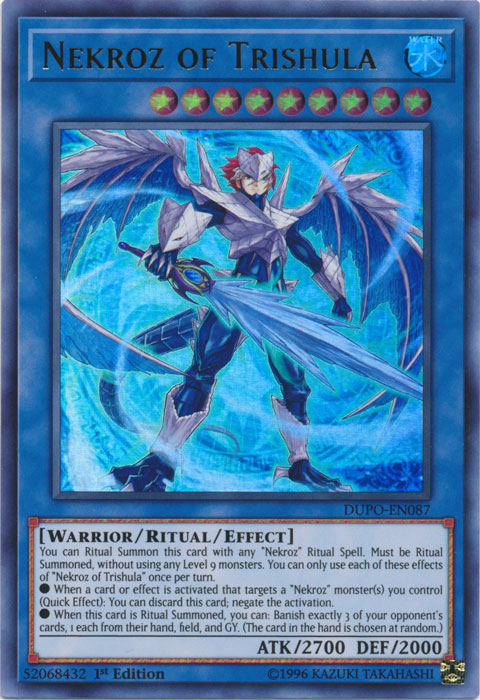 Nekroz of Trishula [DUPO-EN087] Ultra Rare