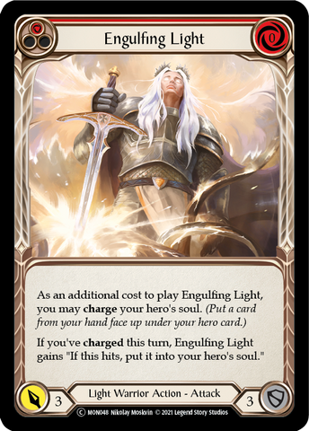 Engulfing Light (Red) [U-MON048-RF] (Monarch Unlimited)  Unlimited Rainbow Foil