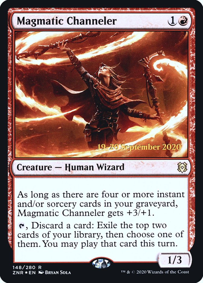 Magmatic Channeler [Zendikar Rising Prerelease Promos]