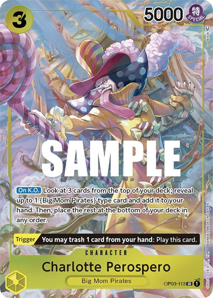 Charlotte Perospero (Alternate Art) (OP03-113) - [Pillars of Strength] Foil