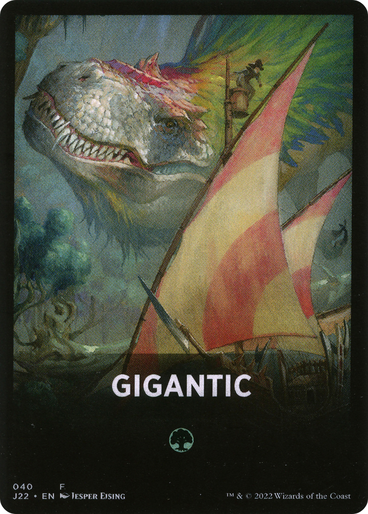 Gigantic Theme Card [Jumpstart 2022 Front Cards]