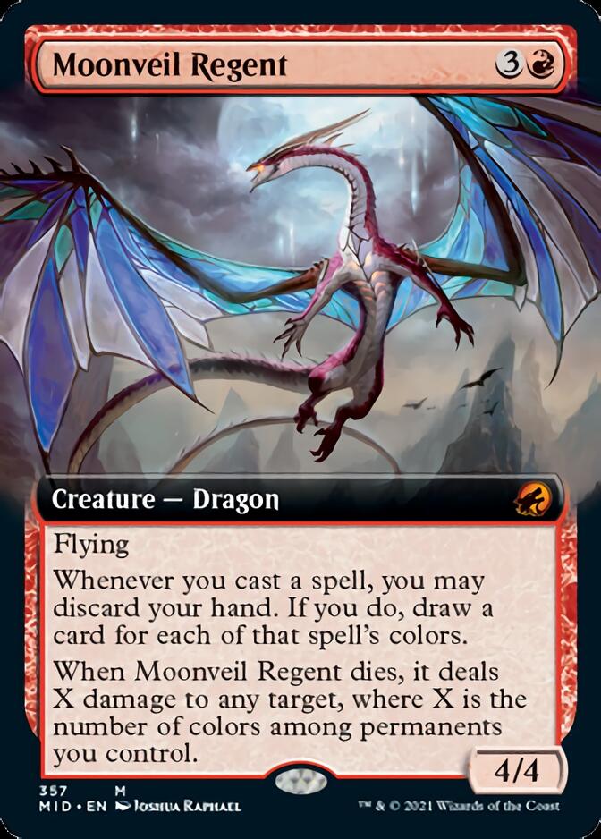 Moonveil Regent (Extended Art) [Innistrad: Midnight Hunt]