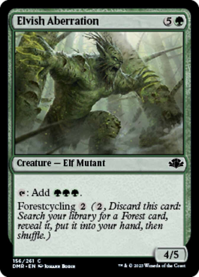 Elvish Aberration [Dominaria Remastered]