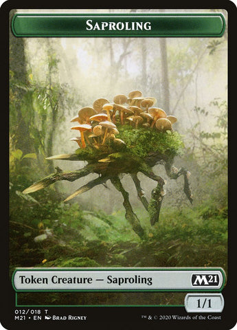 Saproling Token [Core Set 2021 Tokens]