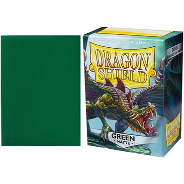 Dragon Shield - Box 100 - Green MATTE