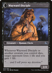 Pious Evangel // Wayward Disciple [Shadows over Innistrad]