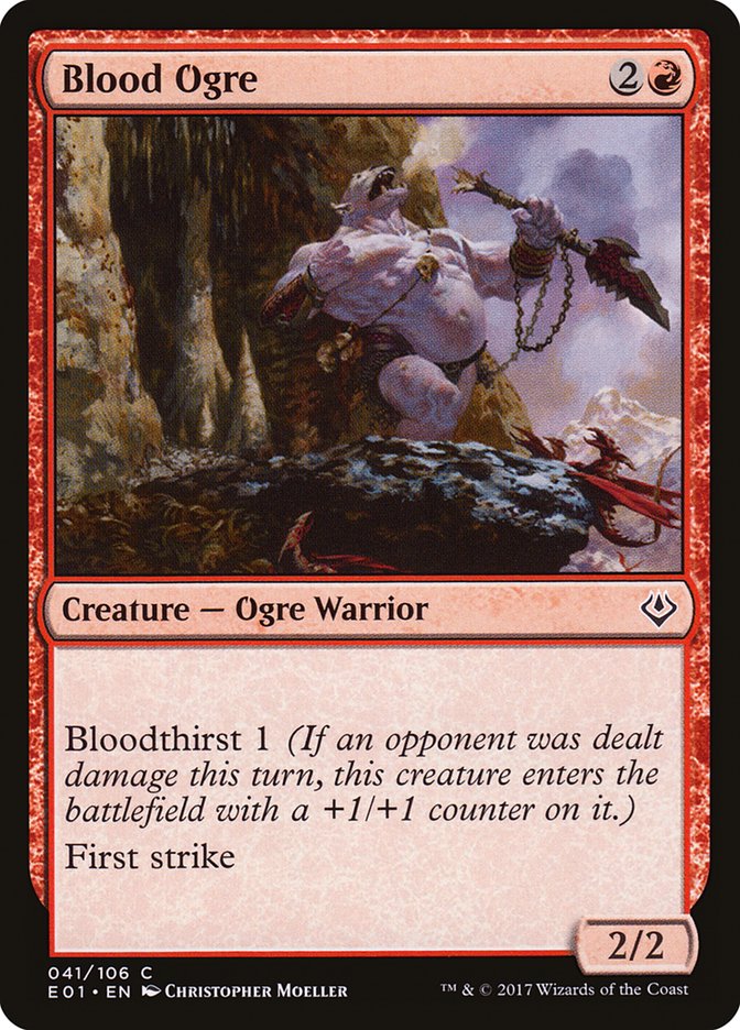 Blood Ogre [Archenemy: Nicol Bolas]