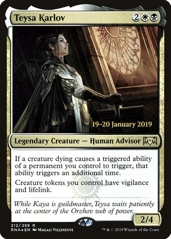 Teysa Karlov [Ravnica Allegiance Prerelease Promos]