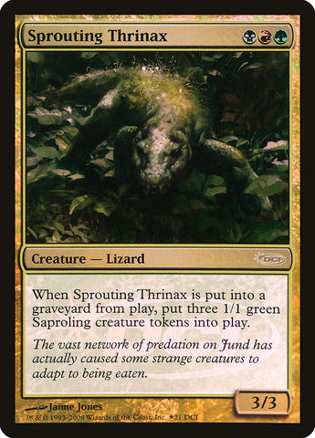 Sprouting Thrinax [Wizards Play Network 2008]