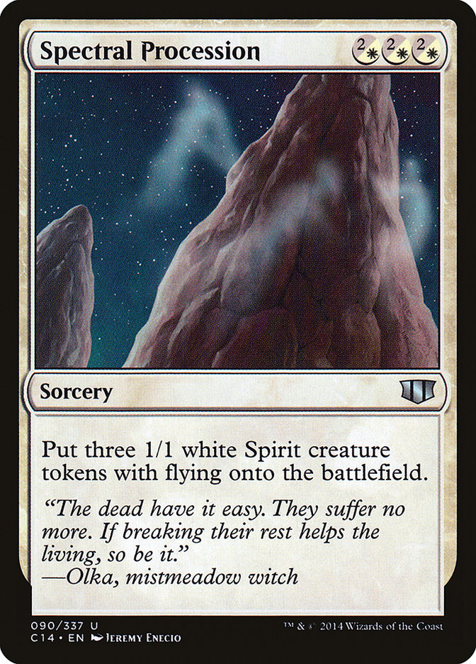 Spectral Procession [Commander 2014]