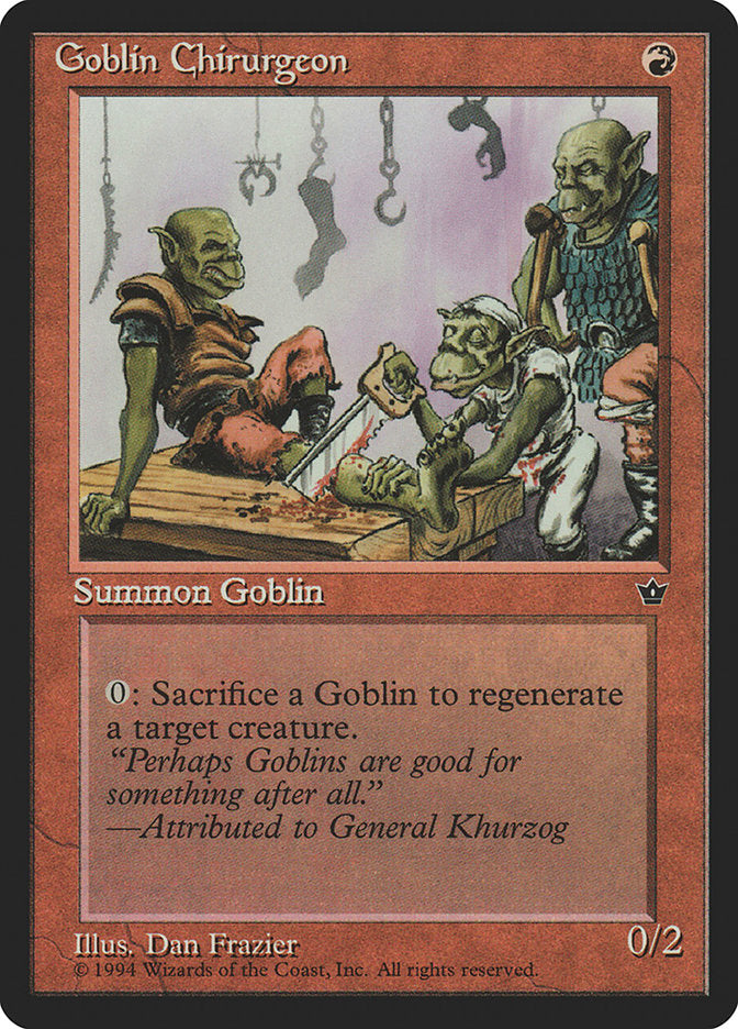 Goblin Chirurgeon [Fallen Empires]