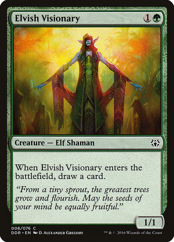 Elvish Visionary [Duel Decks: Nissa vs. Ob Nixilis]