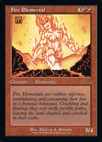 Fire Elemental (Retro) [30th Anniversary Edition]