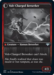 Voltaic Visionary // Volt-Charged Berserker [Innistrad: Double Feature]