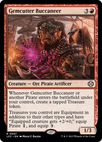 Gemcutter Buccaneer [The Lost Caverns of Ixalan Commander]