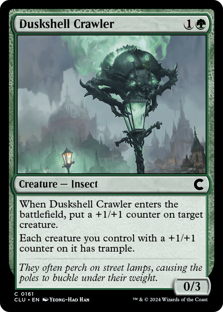 Duskshell Crawler [Ravnica: Clue Edition]