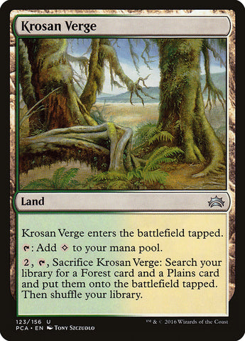 Krosan Verge [Planechase Anthology]