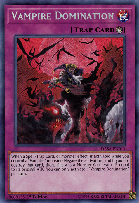 Vampire Domination [DASA-EN011] Secret Rare