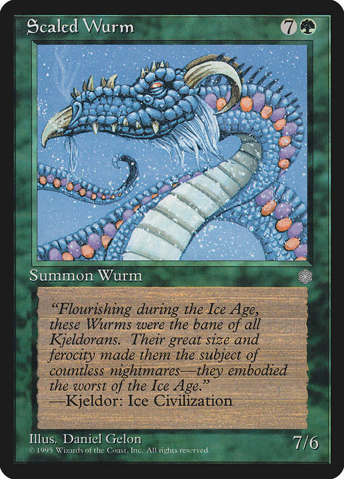 Scaled Wurm [Ice Age]