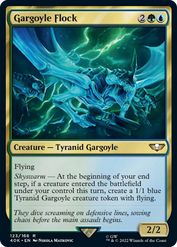 Gargoyle Flock (Surge Foil) [Warhammer 40,000]