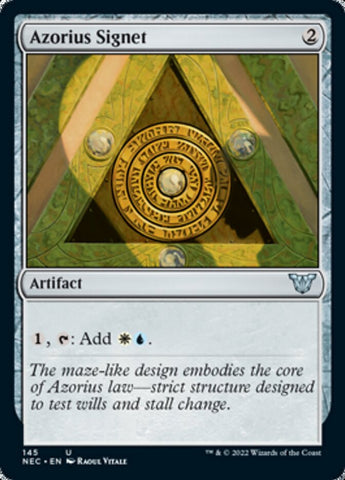 Azorius Signet [Kamigawa: Neon Dynasty Commander]