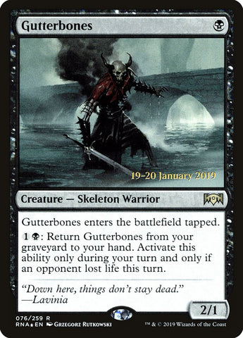 Gutterbones [Ravnica Allegiance Prerelease Promos]