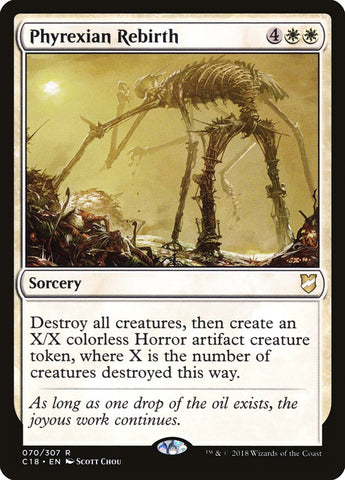 Phyrexian Rebirth [Commander 2018]