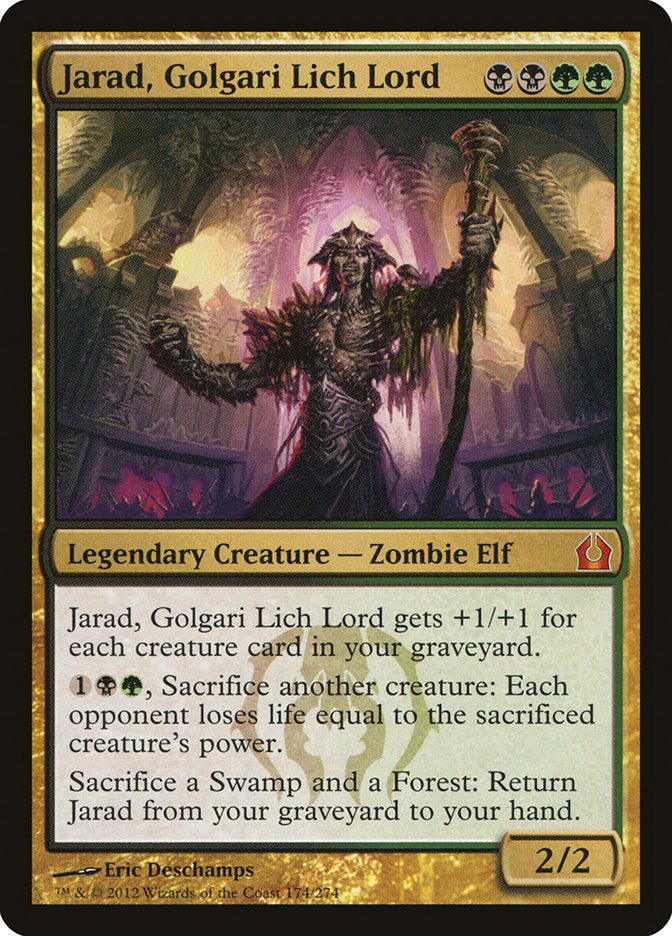 Jarad, Golgari Lich Lord [Return to Ravnica]