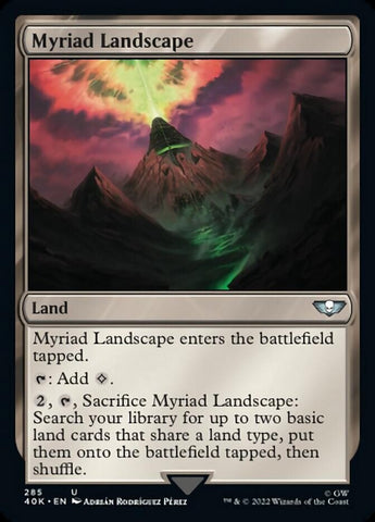 Myriad Landscape (Surge Foil) [Warhammer 40,000]