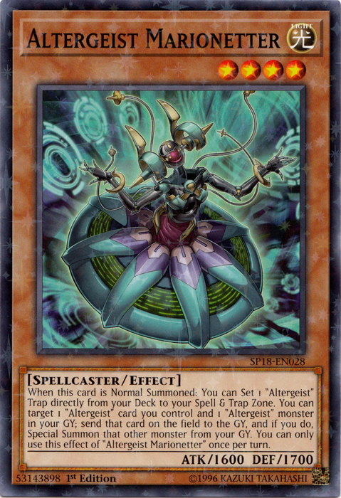 Altergeist Marionetter [SP18-EN028] Starfoil Rare