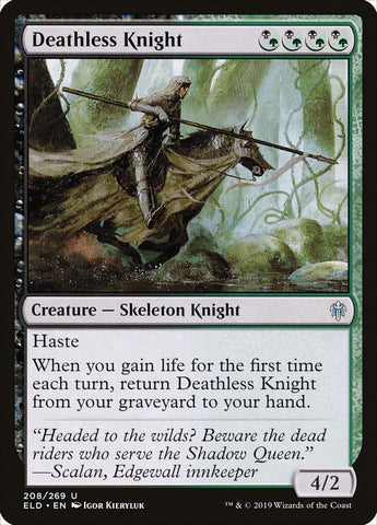 Deathless Knight [Throne of Eldraine]