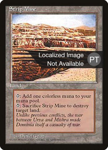 Strip Mine [Fourth Edition (Foreign Black Border)]