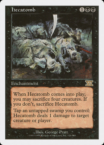 Hecatomb [Classic Sixth Edition]