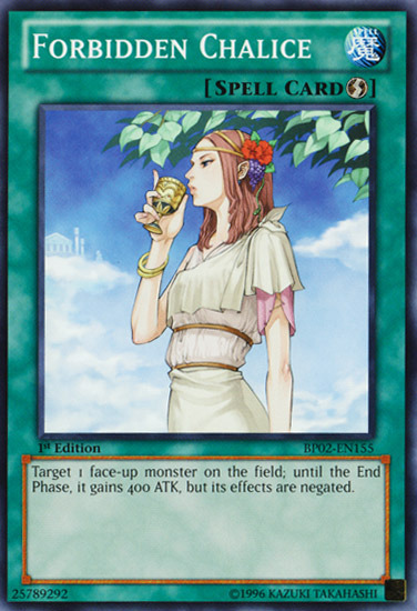 Forbidden Chalice [BP02-EN155] Mosaic Rare